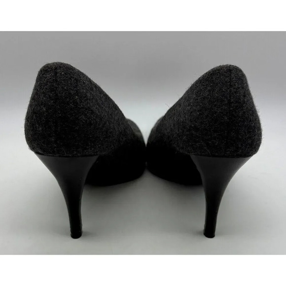 Fioni Heels Dark Gray Fabric Stiletto Women’s‎ Size 9 Sexy 71572-19 See Notes - Picture 4 of 11
